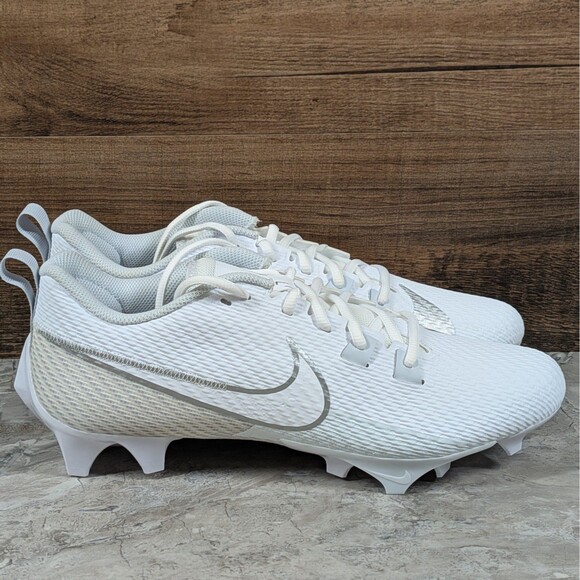 Nike Vapor Edge Speed 360 2 Men\'s 11 White Silver Football Cleats DA5455-100 main image 4